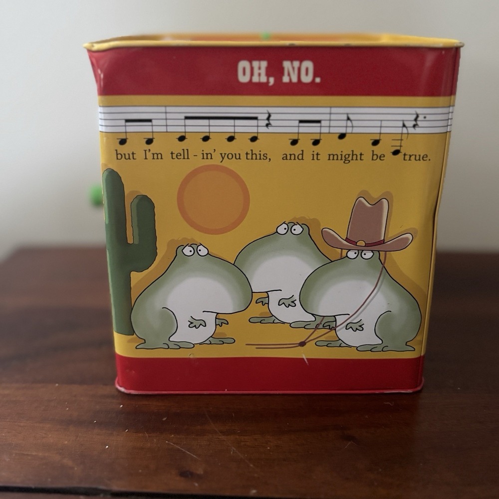 WORKING FROG-IN-THE-BOX  - Jack-In-The-Box 2013 Boynton‎ Frog Trouble - Picture 4 of 11